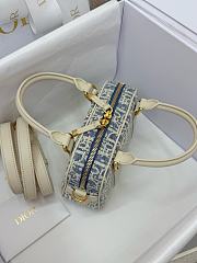 DIOR | D-Vibe East-West Nano Bag Blue - 5