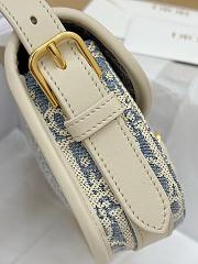 DIOR | Bobby East-West Bag Blue - 5
