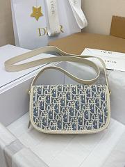 DIOR | Bobby East-West Bag Blue - 3