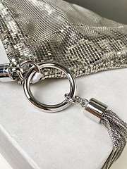 Jimmy Choo Callie Chain Strap Mini Clutch Bag in Metallic 01 - 6