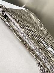 Jimmy Choo Callie Chain Strap Mini Clutch Bag in Metallic 01 - 2