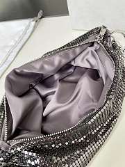 Jimmy Choo Callie Chain Strap Mini Clutch Bag in Metallic 02 - 4