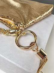 Jimmy Choo Callie Chain Strap Mini Clutch Bag in Metallic 03 - 5