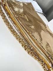 Jimmy Choo Callie Chain Strap Mini Clutch Bag in Metallic 03 - 3