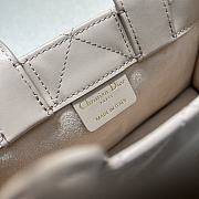 Dior Mini Dior Book Tote Trench Beige Macrocannage Calfskin - 3