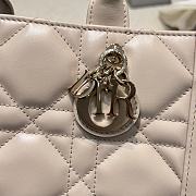 Dior Mini Dior Book Tote Trench Beige Macrocannage Calfskin - 2