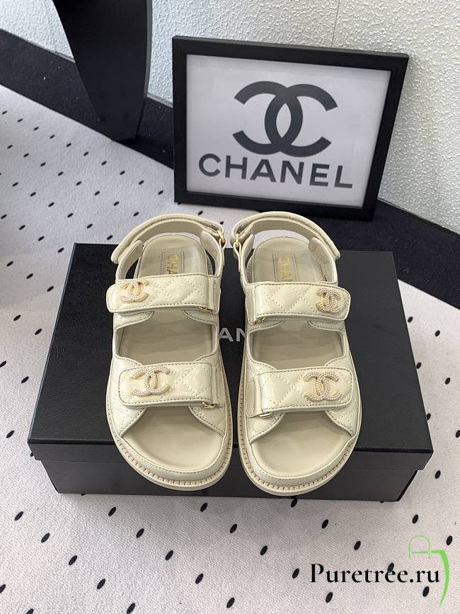 CHANEL | Double C buckle Sandals 06 - 1