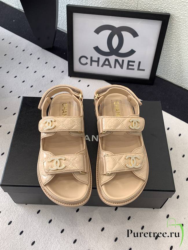 CHANEL | Double C buckle Sandals 07 - 1