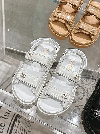 CHANEL | Double C buckle Sandals 10
