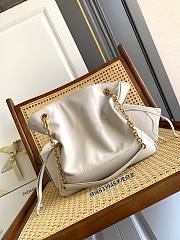 YSL | Small Jamie Shopping in lambskin white - 2