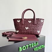 Bottega Veneta Mini Cabat Donne Burgundy - 1