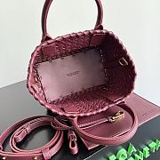 Bottega Veneta Mini Cabat Donne Burgundy - 4