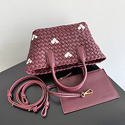 Bottega Veneta Mini Cabat Donne Burgundy - 2
