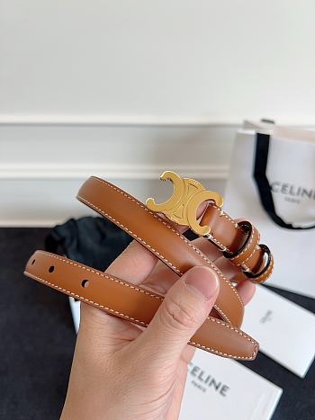 CELINE | Belt In Brown 01