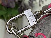 LOUIS VUITTON | Nylon bag Material Monogram Glow Canvas Gray/Pink - 6