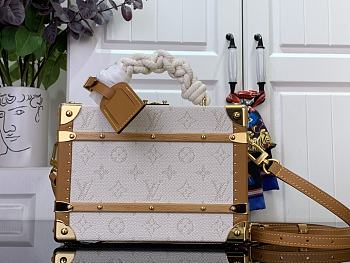 LOUIS VUITTON | Handle Trunk Monogram Heritage coated canvas M14440