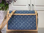 LOUIS VUITTON | Dauphine Soft GM Bag Denim Blue - 2