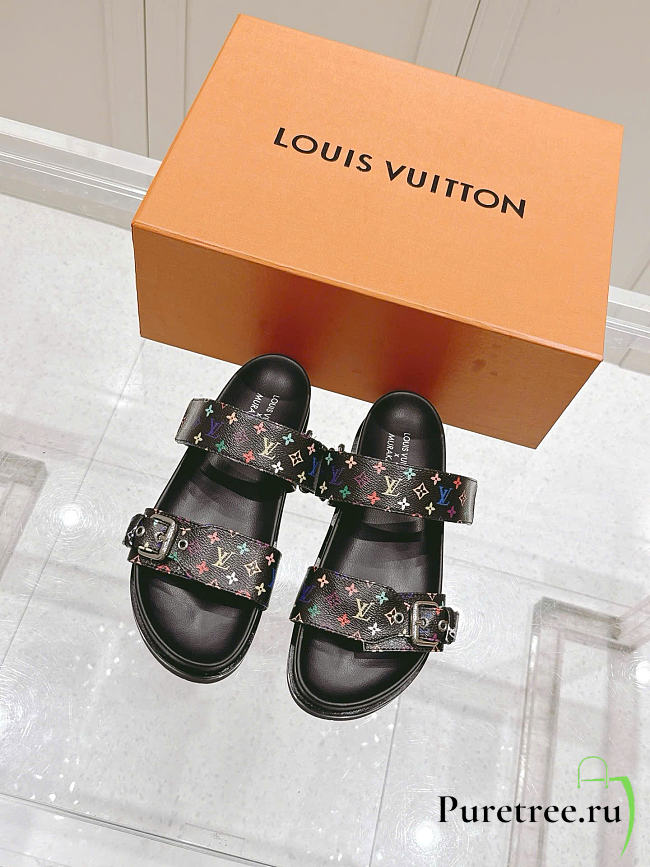 LOUIS VUITTON | Bom Dia Flat Sandals - 1