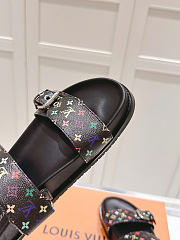 LOUIS VUITTON | Bom Dia Flat Sandals - 4