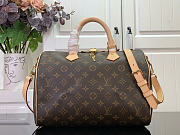 LOUIS VUITTON | Speedy Bandoulière 30 Bag Material Monogram Canvas - 1