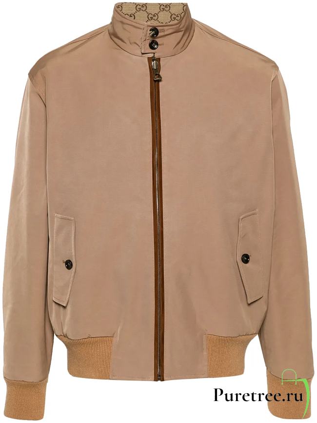 GUCCI | GG Supreme-canvas reversible jacket - 1