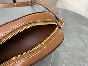 CELINE | Crossbody Oval Purse Cuir Triomphe In Brown - 5