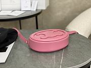 CELINE | Crossbody Oval Purse Cuir Triomphe In Pink - 5