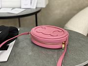 CELINE | Crossbody Oval Purse Cuir Triomphe In Pink - 3