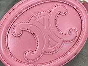 CELINE | Crossbody Oval Purse Cuir Triomphe In Pink - 2