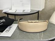 CELINE | Calfskin Besace Cuir Triomphe In Beige - 6