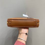 MIUMIU | Arcadie Leather Handle Bag In Brown Size 19x10x5 cm - 5