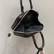 MIUMIU | Arcadie Leather Handle Bag In Black Size 19x10x5 cm - 4