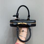 MIUMIU | Arcadie Leather Handle Bag In Black Size 19x10x5 cm - 3