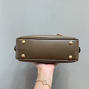 MIUMIU | Arcadie Leather Handle Bag In Green Size 22x10.5x7.5 cm - 4