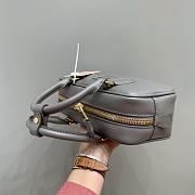 MIUMIU | Arcadie Leather Handle Bag In Gray Size 22x10.5x7.5 cm - 2