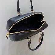 MIUMIU | Arcadie Leather Handle Bag In Black Size 27x9x12 cm - 6