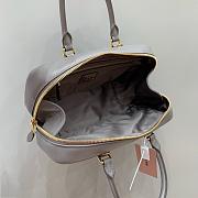 MIUMIU | Arcadie Leather Handle Bag In Gray Size 27x9x12 cm - 2