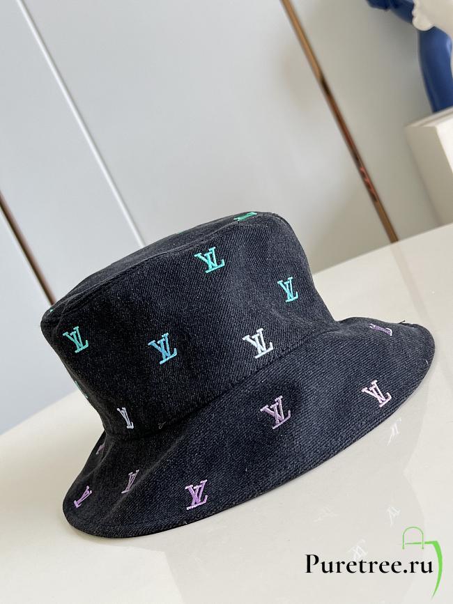 LOUIS VUITTON | Blason Shading Denim Bucket - 1