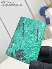 LOUIS VUITTON | Pocket Organizer Monogram Other Green  - 5
