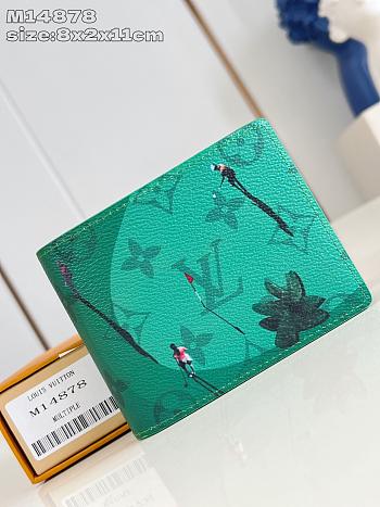 LOUIS VUITTON | Slender Wallet Golf Green 