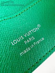 LOUIS VUITTON | Slender Wallet Golf Green  - 5