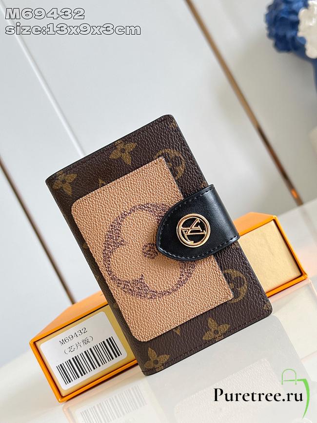 LOUIS VUITTON | Juliette Wallet Monogram Reverse Canvas - 1