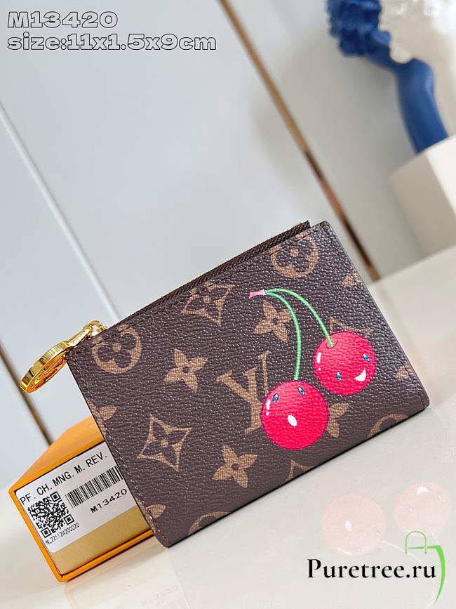 Lisa LV x TM Wallet Material Monogram Canvas - 1