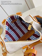 LOUIS VUITTON | Monogram Heritage Keepall Bandoulière 25 White - 3