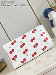 Speedy Soft 30 LV x TM Bag Monogram Canvas with cherry motif - 4