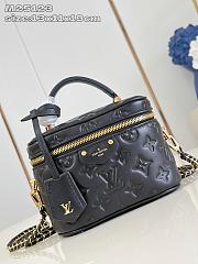 LOUIS VUITTON | PM Vanity Bag In Black M25123 - 1