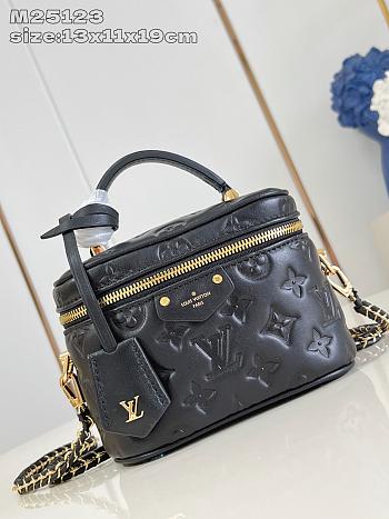 LOUIS VUITTON | PM Vanity Bag In Black M25123