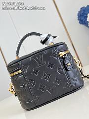 LOUIS VUITTON | PM Vanity Bag In Black M25123 - 3
