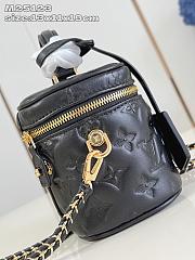 LOUIS VUITTON | PM Vanity Bag In Black M25123 - 5