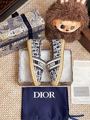 DIOR | Granville Espadrille Oblique Embroidered Cotton 01 - 2